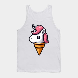 Unicone Funny Pun For Unicorn Lover And Ice Cream Lover Tank Top